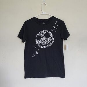 Disney The Nightmare Before Christmas Short Sleeve Black Graphic T-Shirt size L